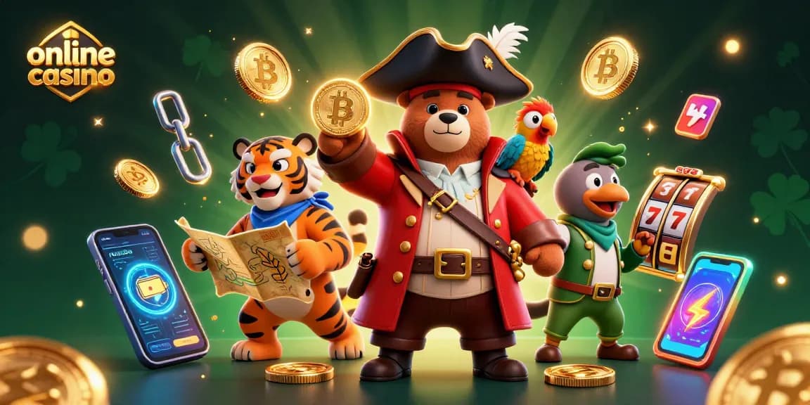 Engaging online casino scene featuring adventurous characters and dynamic gaming elements.