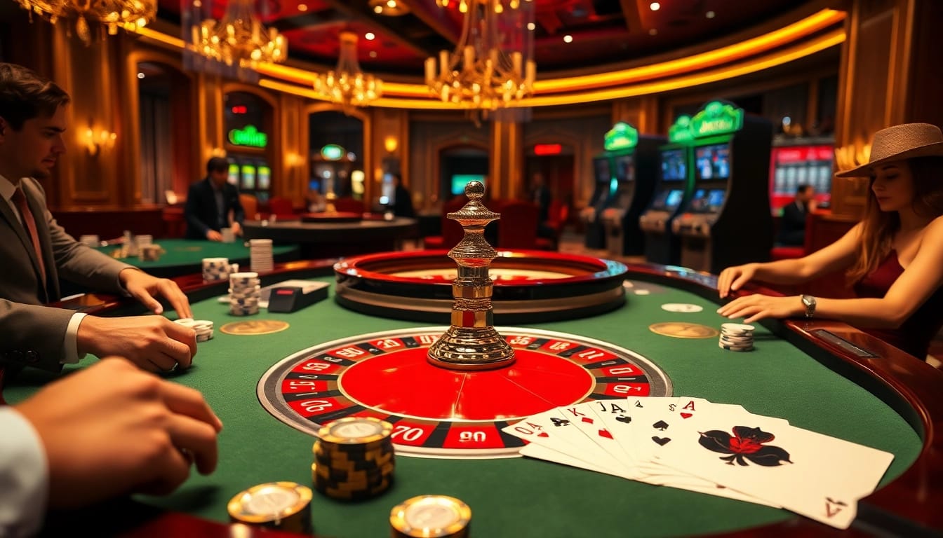 Experience the excitement of gambling at https://www.bdtk1.org/ with vibrant roulette tables and poker chips.