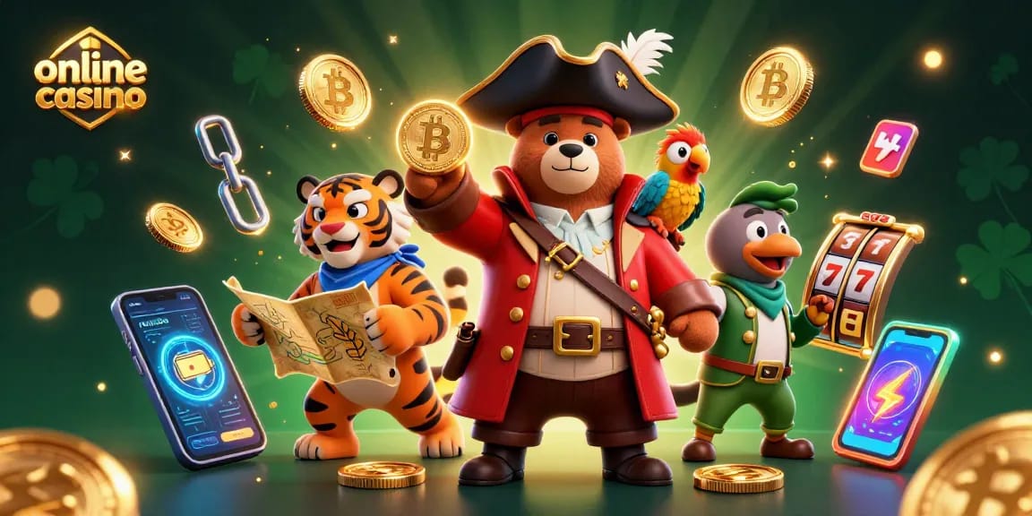 Engaging online casino scene featuring adventurous characters and dynamic gaming elements.
