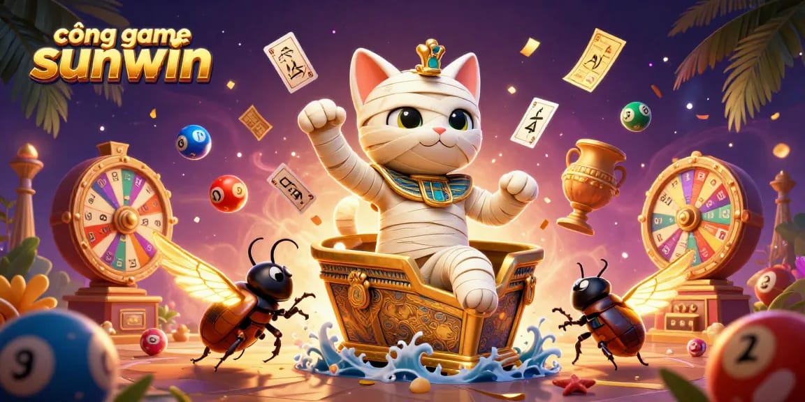 Engage in thrilling moments with cổng game sunwin in a vibrant casino scene illustrating luck and excitement.