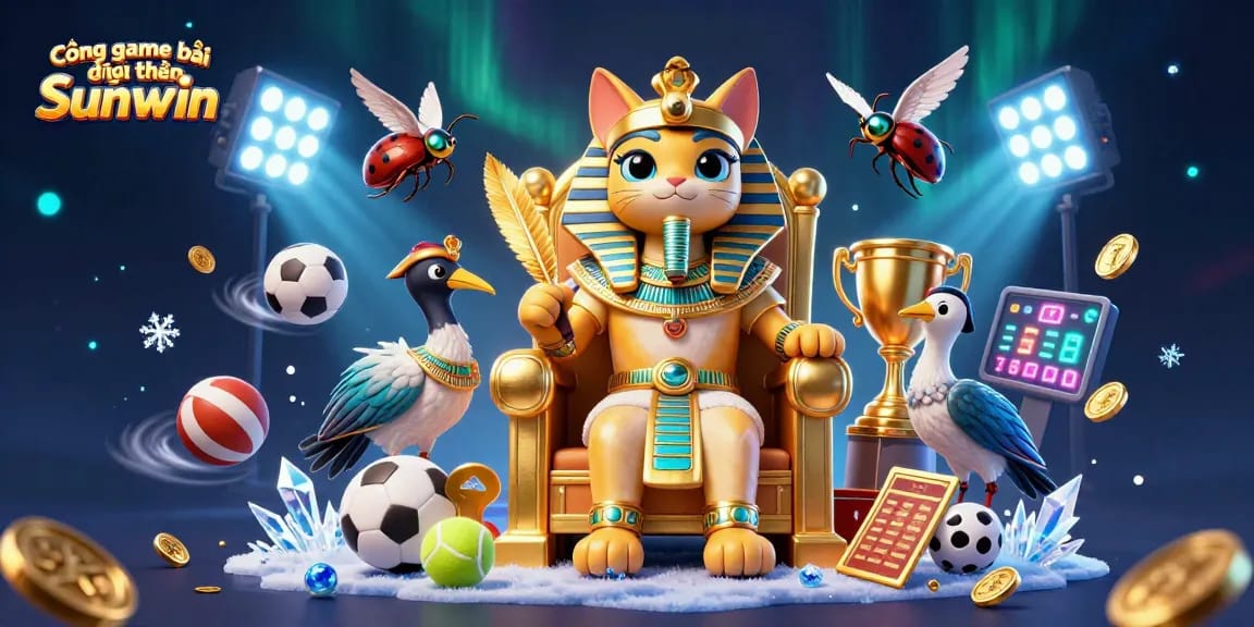 Experience the excitement at Cổng game bài đổi thưởng Sunwin with a vibrant, dynamic casino scene.