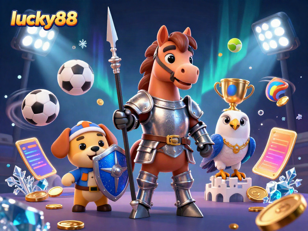 Experience thrilling moments at lucky88 with vibrant gaming elements and engaging characters.