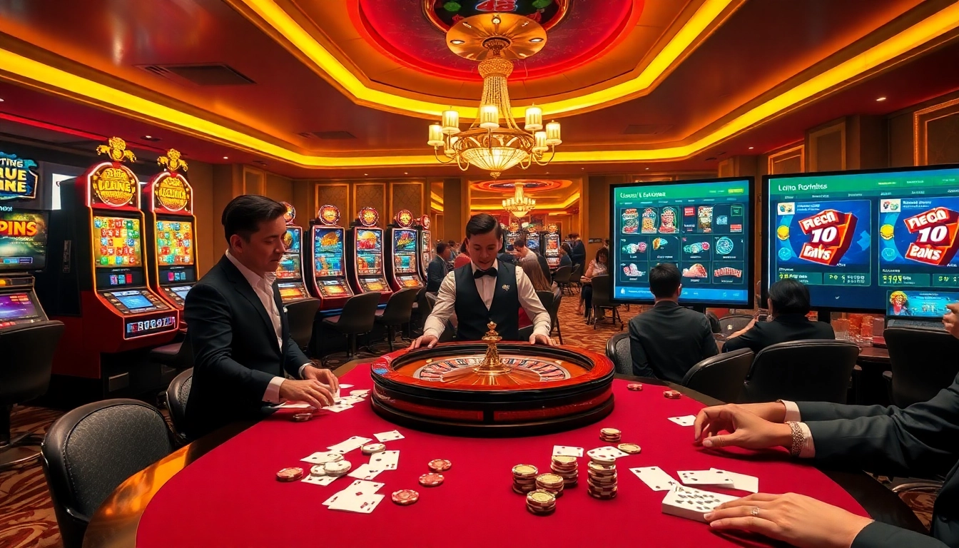 Experience the excitement of Trang chủ Luck8 with vibrant tables and captivating casino games.